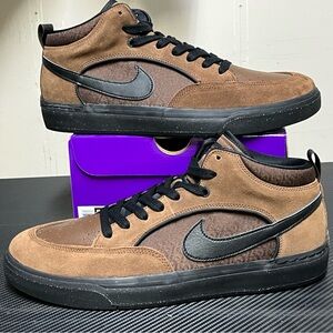 Nike SB skateboard shoes Brown and Black Men's Sneakers